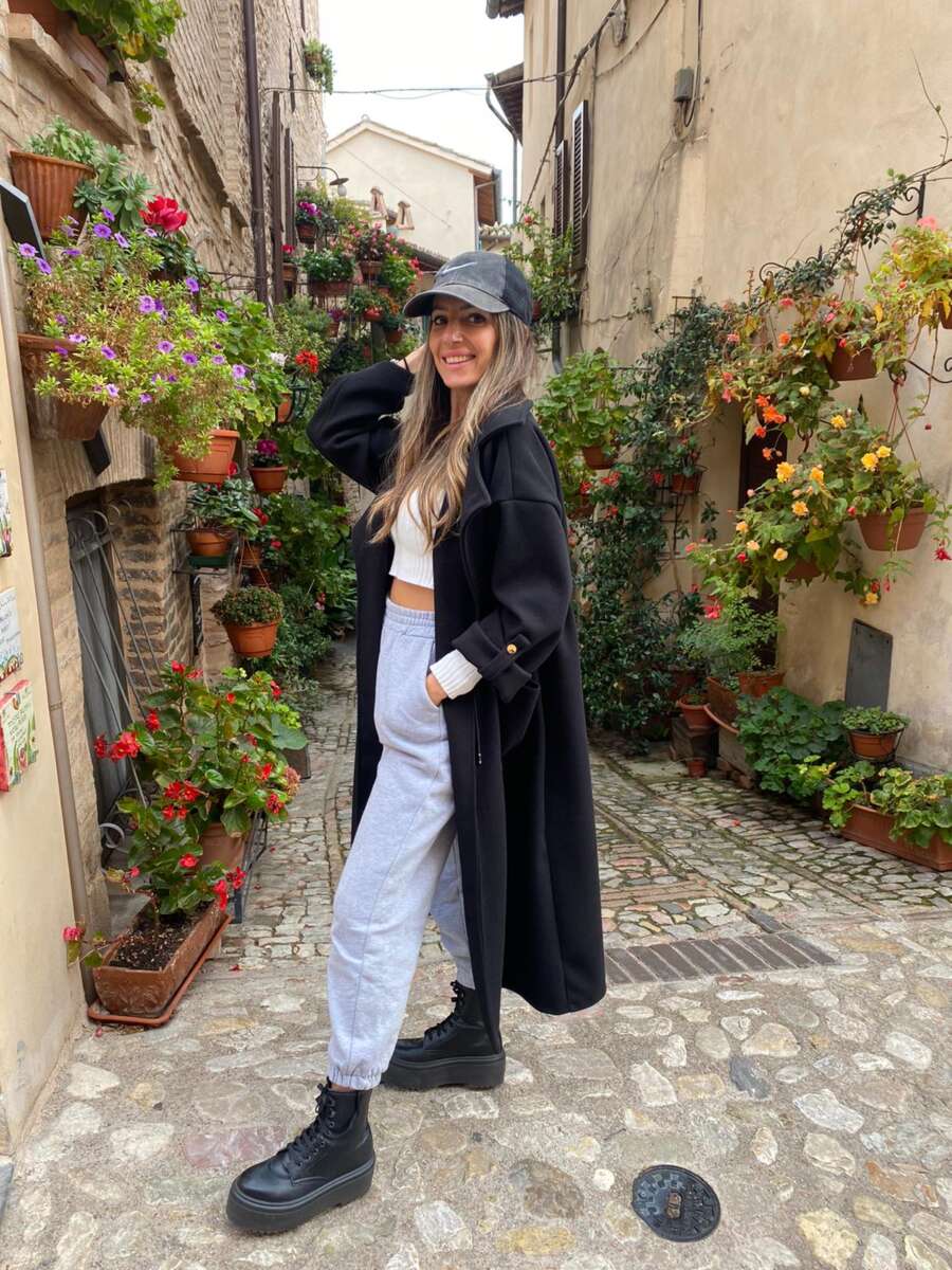 Cappotto Chica Nero