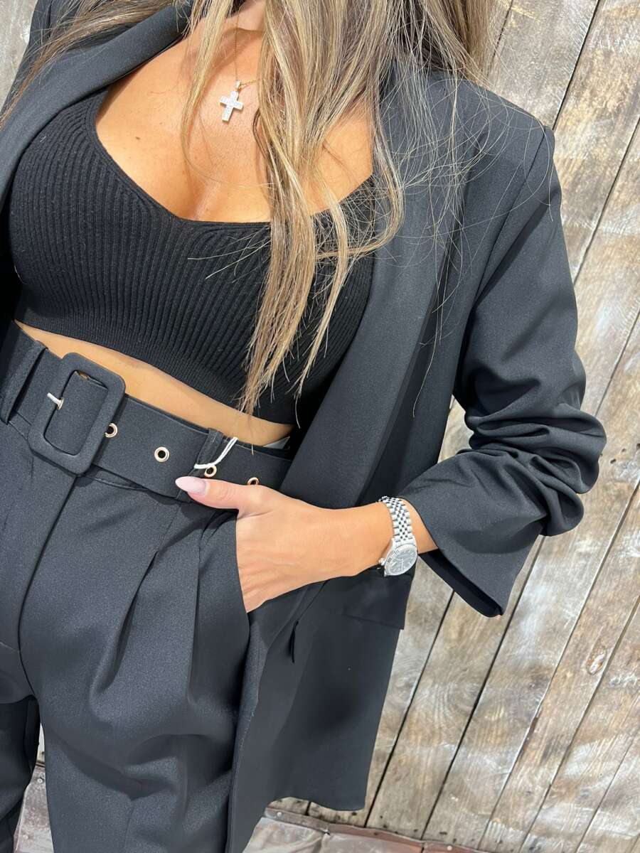 GIACCA ZARA NERA