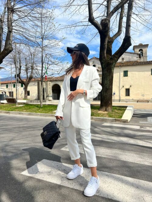 Pantalone Iris Bianco