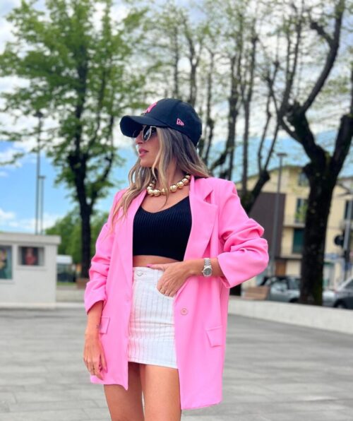 minigonna Bianca strass