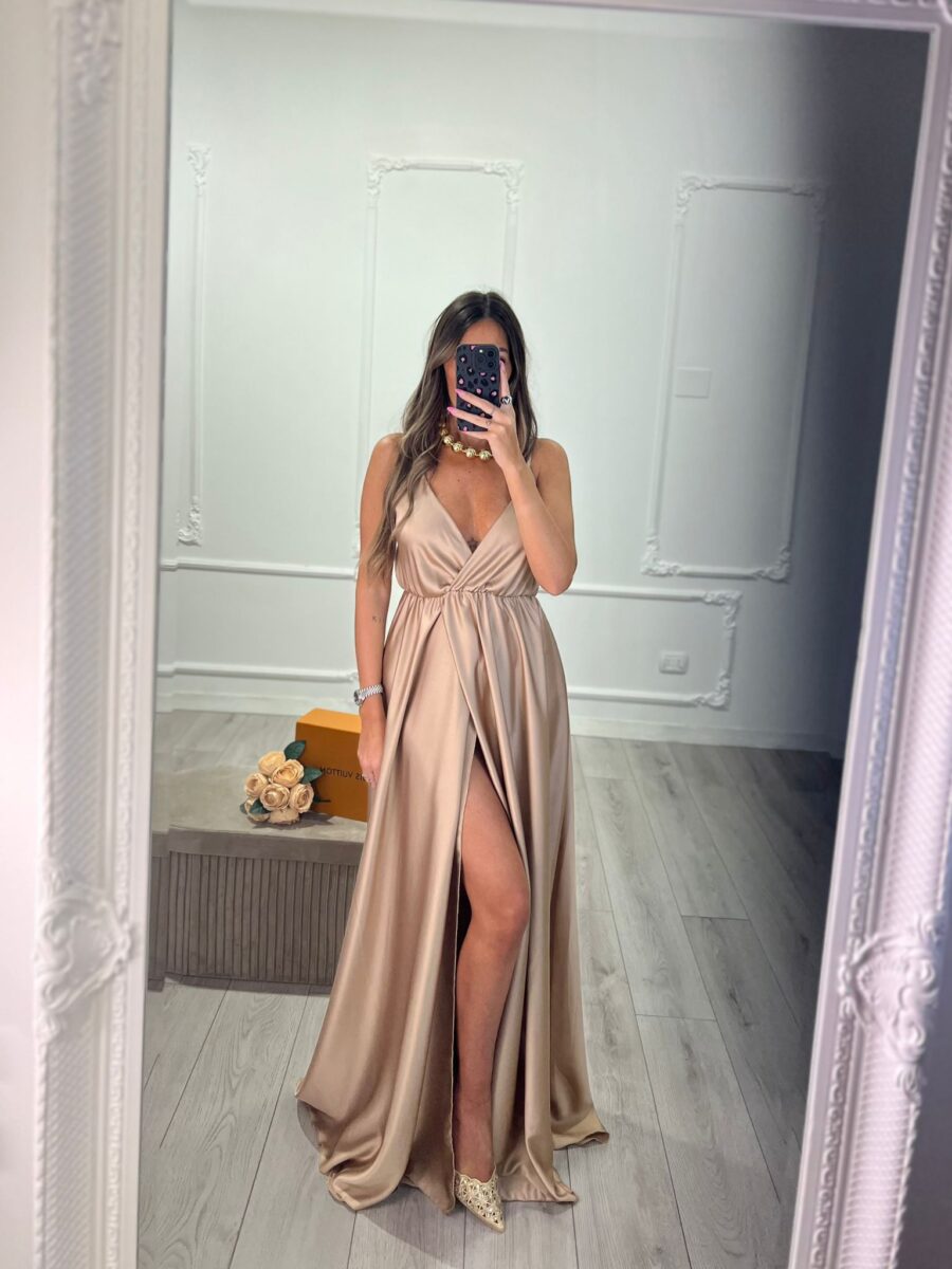 Abito Elisabet beige - immagine 3