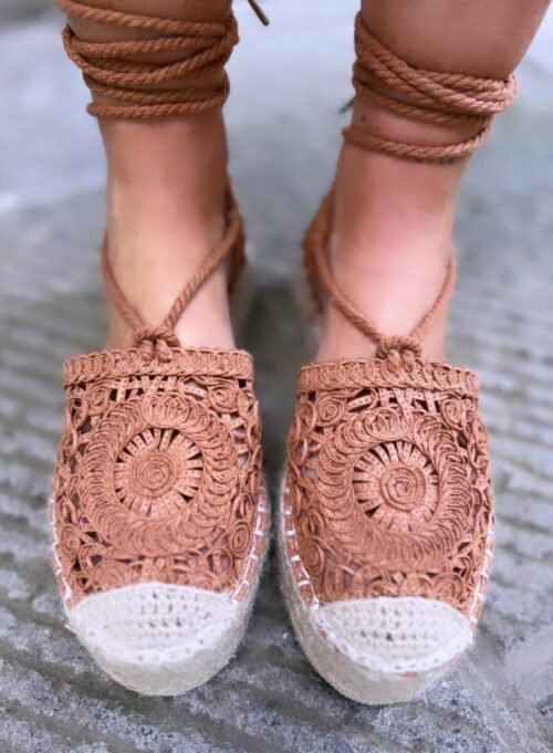 espadrillas camel