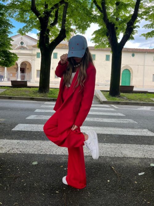 Cappellino visiera cuoricini