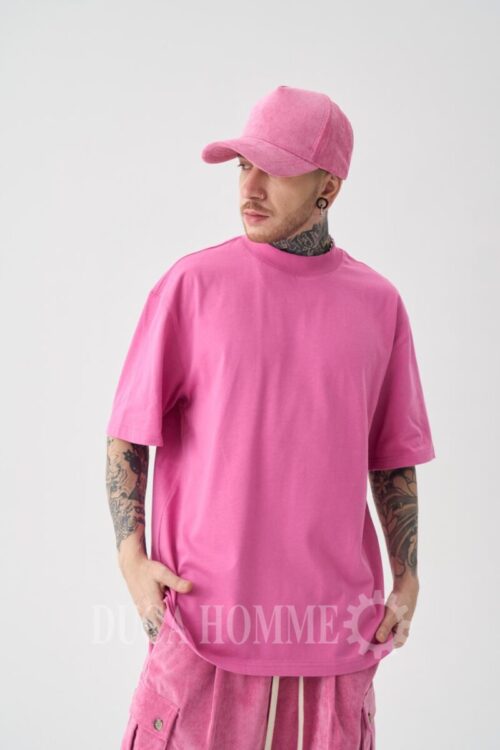 t-shirt Basic FUCSIA OVER