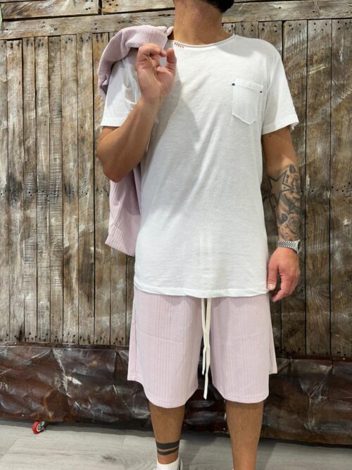 T-SHIRT TASCHINO bianca