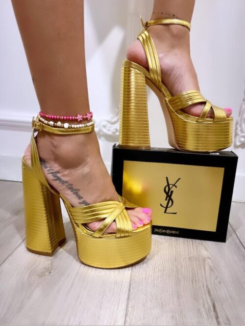 Sandali Gold Campbell