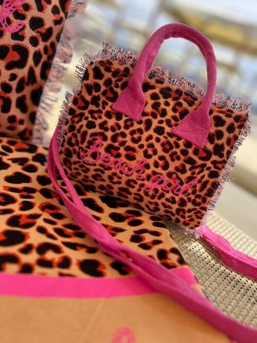 MINI BAG BEACH GIRL Arancio