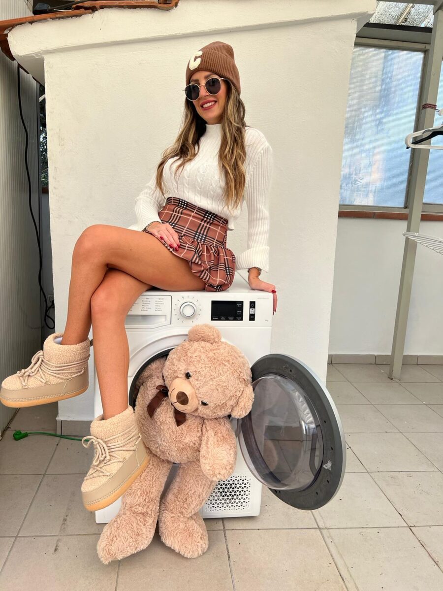 Gonnellina Palloncino Burby Cioccolato - immagine 3