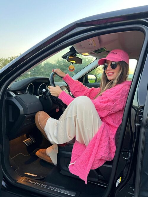 cardigan carlotta Rosa