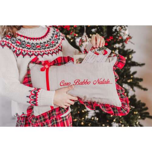 cuscino Caro Babbo Natale
