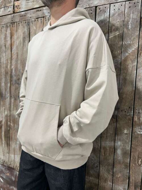FELPA Oversize beige