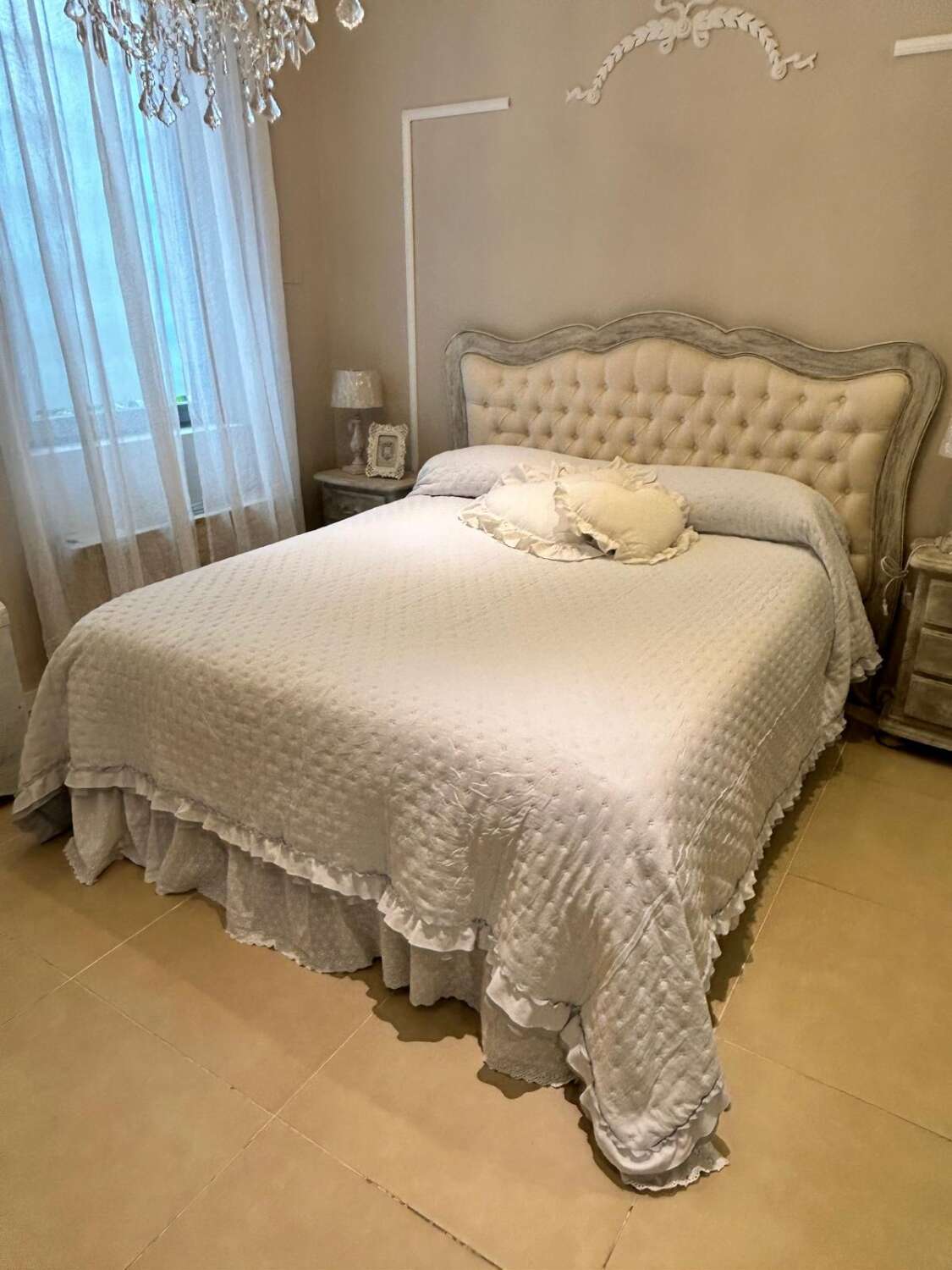 Boutis Lyon Grigio chiaro