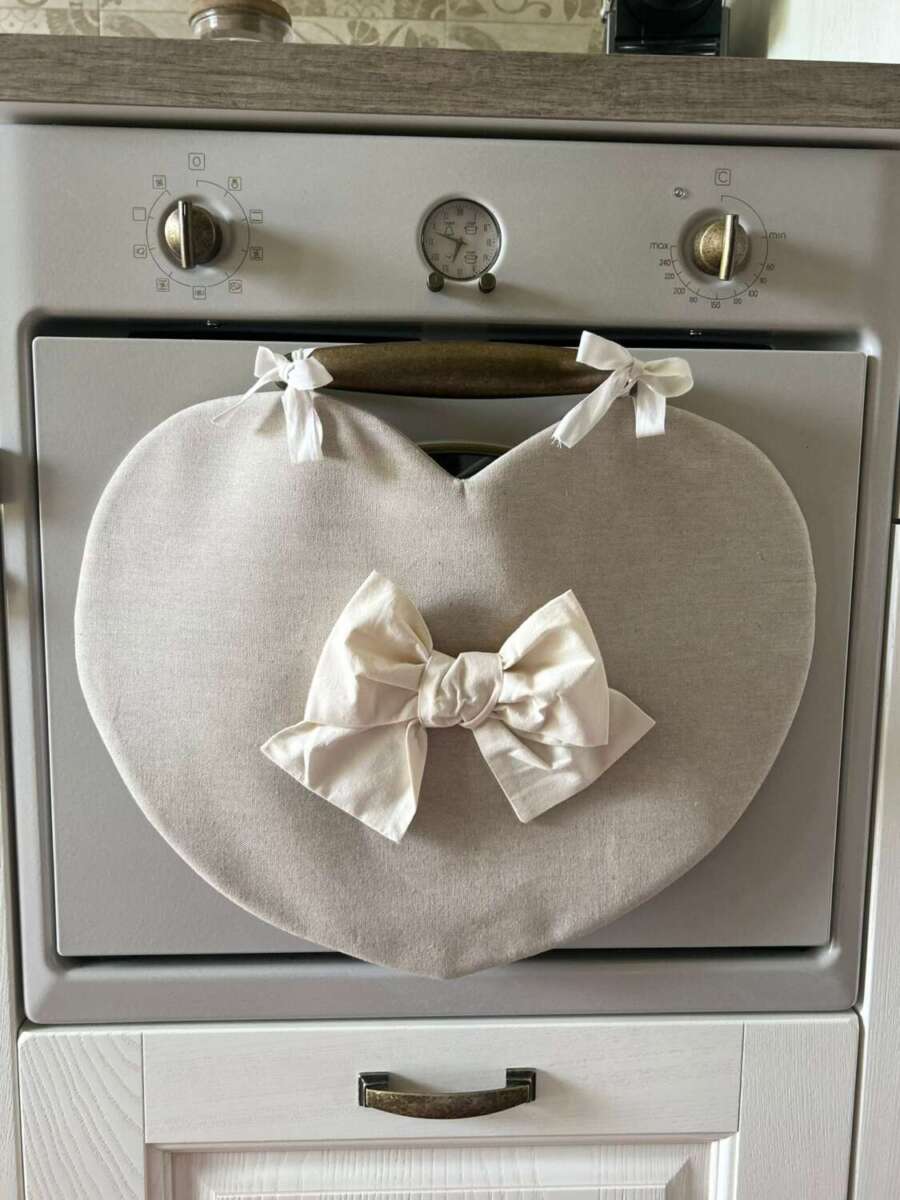 Copriforno Corazon fiocco Hand Made