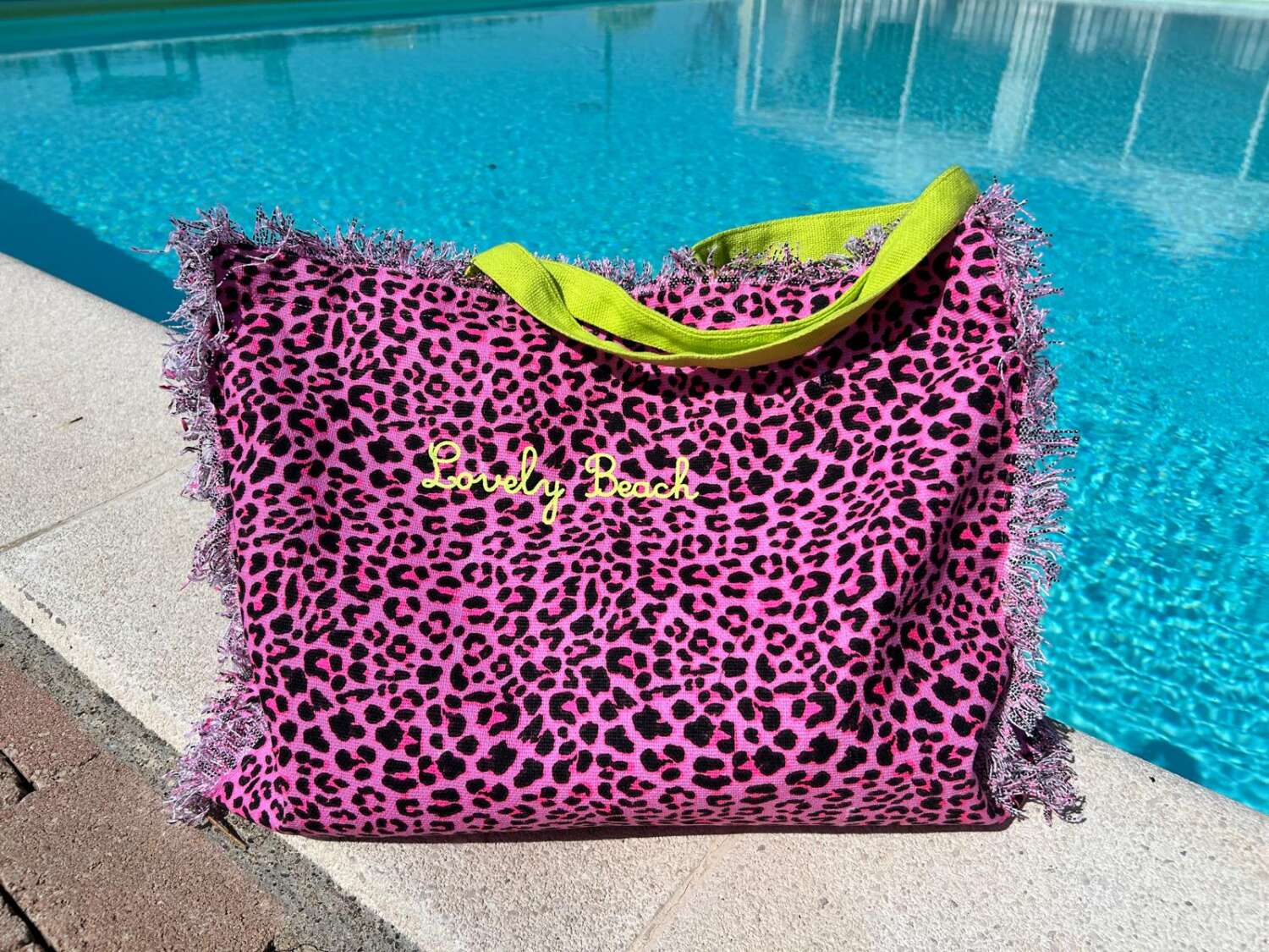 borsa mare maculata Fucsia