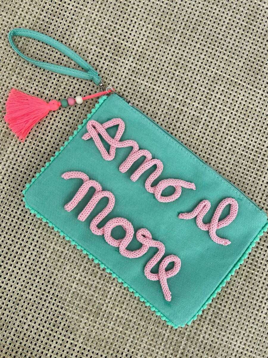 pochette doppia scritta ♥