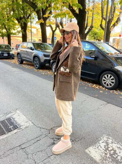 blazer orsetto marrone