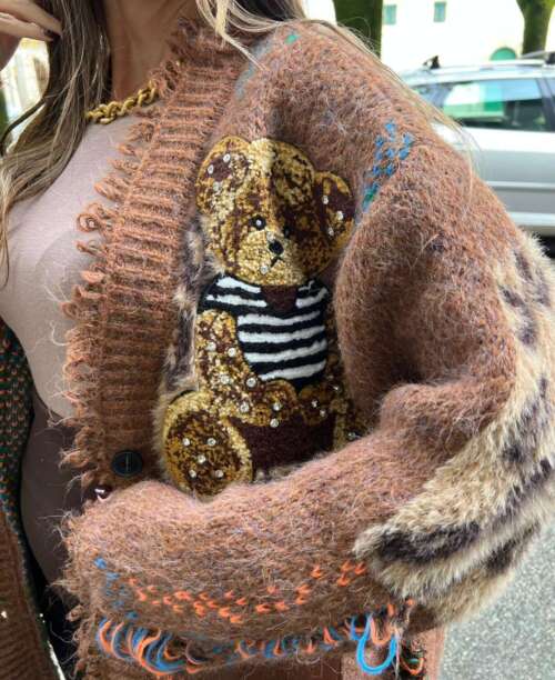cardigan sulky teddy