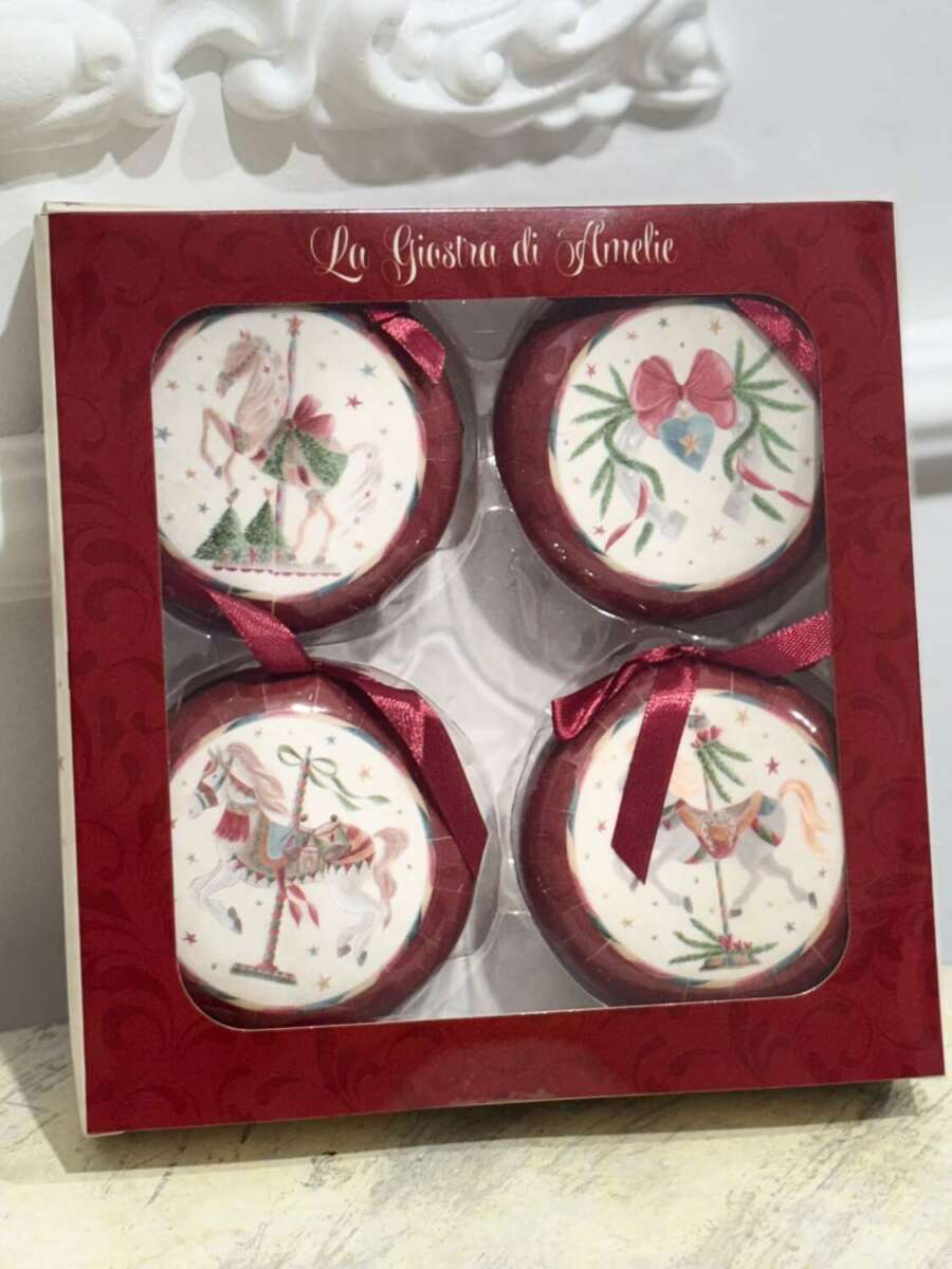 scatola decorazioni "La giostra di amelie"