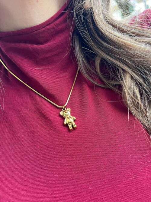 collana orso tenerino