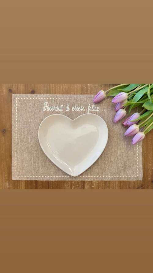 Tovaglietta "Ricordati di essere felice"
