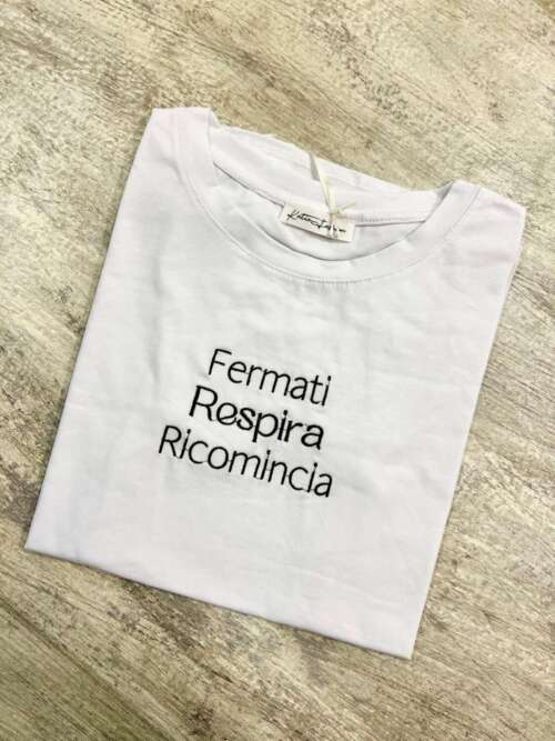 t-shirt fermati respira