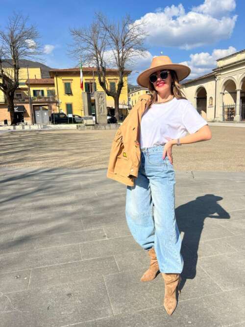 t-shirt basic bianca