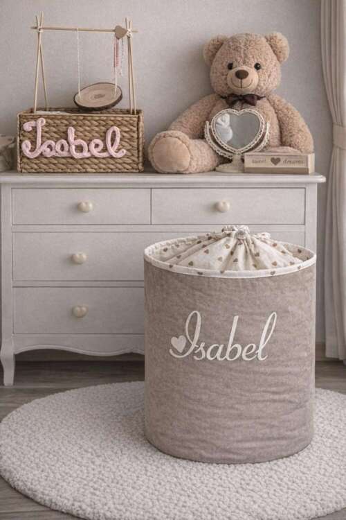 sacco porta giochi con nome