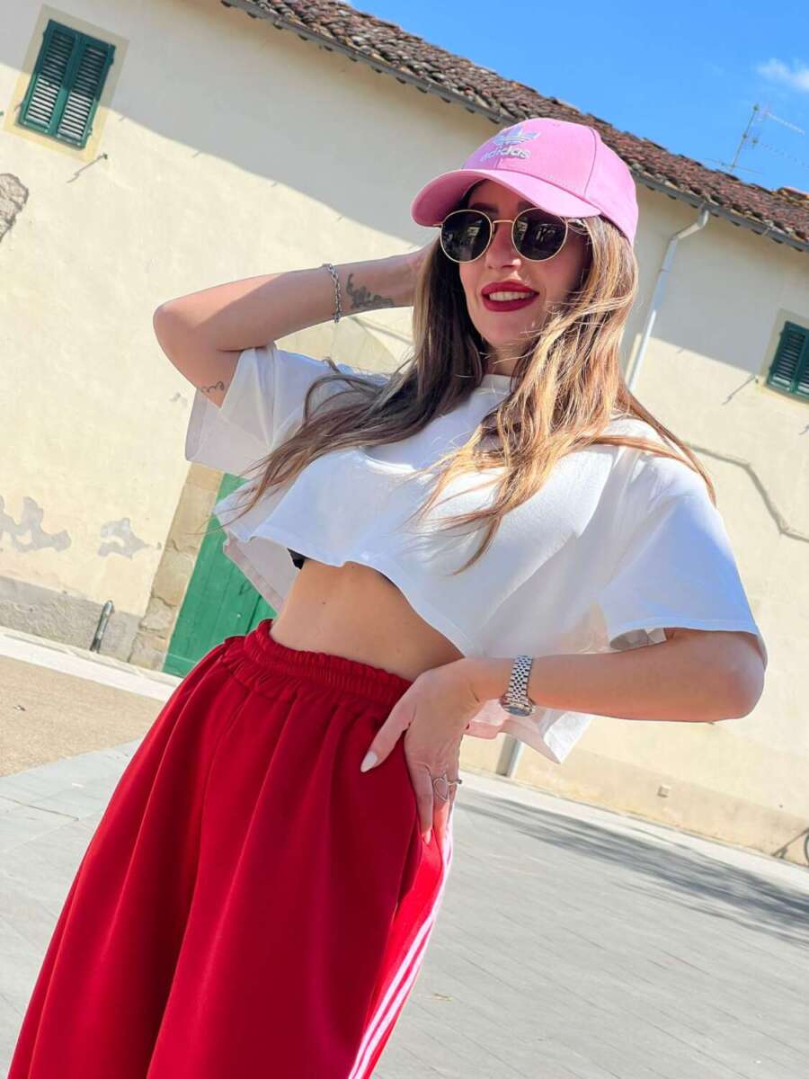 T-SHIRT CROP BIANCA