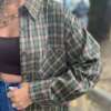 camicia QUADRI VERDE - immagine 2