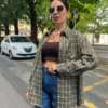 camicia QUADRI VERDE