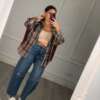 Camicia Western Rodeo bordeaux - immagine 6