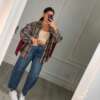Camicia Western Rodeo bordeaux - immagine 7