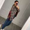Camicia Western Rodeo bordeaux - immagine 8